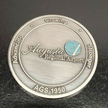 Augusta Regional Airport - Augusta&#39;s River Region Challenge Coin - £13.65 GBP
