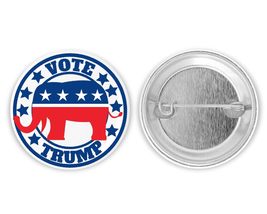 Vote Trump 2024 Presidential Election Republican Candidate Pinback Button Pin La - £6.38 GBP