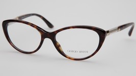 New Giorgio Armani Ar 7061 5026 Havana Eyeglasses Frame 52-16-140mm B36mm Italy - £66.57 GBP