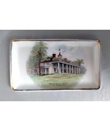 T &amp; V Limoges France Pictorial Trinket Dish - Washington&#39;s Home, Mt. Ver... - £11.59 GBP