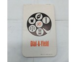 Vintage 3&quot; X 5&quot; Notepad Lined Pages FS Dial-A-Yield  - £10.23 GBP