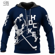 PL Cosmos Newest 3Dprinted Ice Hockey  Lover Gift Harajuku Prem Streetwear Uniqu - £84.02 GBP