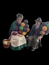 Royal Doulton The Balloon Man HN 1954 And The Balloon Seller HN 1315 - $88.11