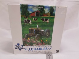 Covered Bridge Farm 1000 Piece Puzzle - J. Charles - £13.45 GBP