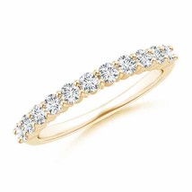 ANGARA 0.57ctw Natural Eleven Stone Diamond Wedding Band in 14K Gold (GVS2) - $1,358.10