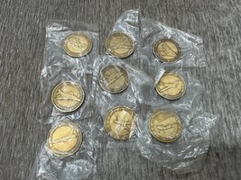 AFSA Collector&#39;s Series Challenge Coin Lot of 9 Aircraft Medals Air Forc... - $49.49