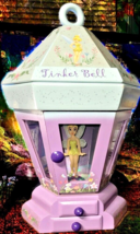 Tinker Bell Lantern Jewelry Music Box with Figure Missing Battery Cover ... - £30.73 GBP
