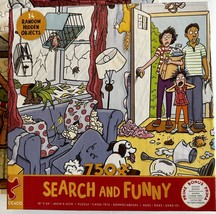 Ceaco Awkward Family Jigsaw Puzzle - 750pc Search and Funny Puppy Love - $14.89