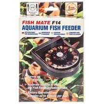 Fish Mate F14 Automatic Aquarium Fish Feeder: High-Quality Automatic Foo... - $35.95