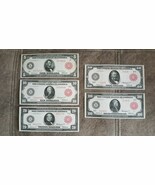 Quality COPIES with W/M United States Banknotes 1914 y. RED S/N FREE SHI... - $42.10 CAD