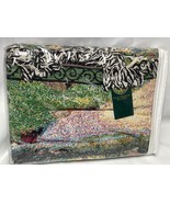 Thomas Kinkade Mohawk Tapestry Blanket Throw Fringe Painter of Light NEW - £28.27 GBP