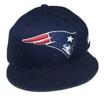 New Era New England Patriots Size 7-1/8 Fitted Hat NFL Football Fit Cap - £14.26 GBP
