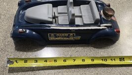 Volkswagen Beetle Car Liquor Jim Beam Decanter Ceramic Anniversary - $9.90