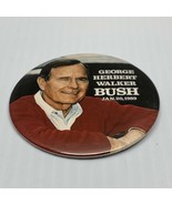 1989 George HW Bush Inauguration Button Pin Presidential Election KG - £11.61 GBP