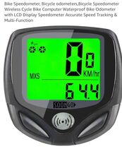 Bike Speedometer, Bicycle odometers,Bicycle Speedometer Wireless Cycle B... - $29.58