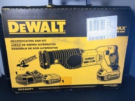 DeWALT DCS380P1 20V MAX Cordless Li-Ion Reciprocating Saw Kit w/ Variable Speed - £169.49 GBP