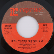 Nancy Sinatra – Lightning&#39;s Girl / Until It&#39;s Time For You To Go 45rpm 7... - £4.09 GBP