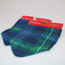 Pet Bandanas Tartan Blue And Green Plaid For Dogs Wondershop Set Of 2 Brand New - £4.77 GBP