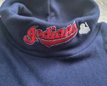 Vintage 90s Majestic MLB Baseball Cleveland Indians Turtleneck Shirt Large - $27.61