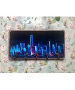 Wall key holder / Key holder for wall / City night light key holder / En... - $971.01 MXN