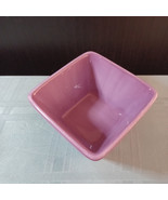 Pampered Chef Simple Additions Bowl 4.5&quot; Square At The Top - Lavender - $93.29 MXN