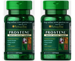 PROSTENE Prostate Supplement 120 Softgels | Saw Palmetto Pumpkin Seed Lycopene - £20.41 GBP