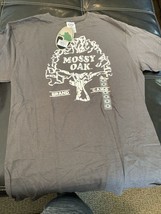 Mossy Oak mens M charcoal grey tshirt - $14.84