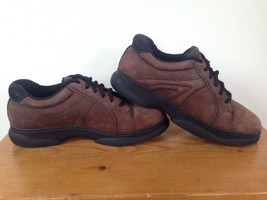 Dr Scholls Brett Brown Suede Comfort Walking Shoes Sneakers Womens 9 39.5 - $39.99