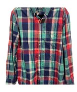 Chaps Mens Size Medium Multi Colored Button Down Long Sleeve Shirt - $209.07 MXN