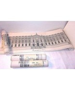 Dark Green Louvre Museum Wall Paper Border Paris France 4 Rolls incl 1 open - $67.63 CAD