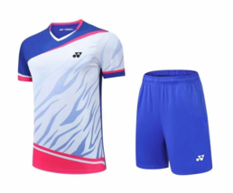 Men&#39;s Sportswear, Sports Top, Tennis Shirt, Badminton Set T-shirt and Shorts - £27.27 GBP