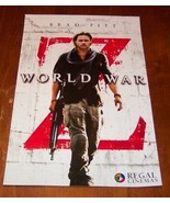 WORLD WAR Z PROMO POSTER IMAX NEW Brad Pitt Zombie  11 X 17 - $14.85