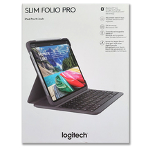 Logitech Slim Folio Pro for 11&quot; iPad Pro - New in Box - £55.06 GBP