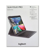 Logitech Slim Folio Pro for 11&quot; iPad Pro - New in Box - $1,330.48 MXN