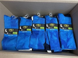 Lot of 25 Packages of Athletic Works Men&#39;s Crew Socks, Fits shoe Size 6-12 - £27.93 GBP