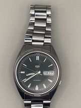 Vitage Seiko 5 Mechanical Day Date Black Dial 7S26-0480 Japan - $107.91