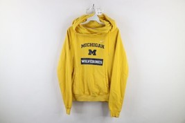 Nike Womens Medium Distressed Spell Out University of Michigan Hoodie Sw... - £30.97 GBP