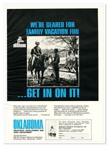 Oklahoma Tourism &amp; Travel Look What&#39;s Happening Vintage 1968 Print Magaz... - $9.70