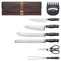 ZWILLING AND HENCKELS KNIVES KNIFE SET BBQ BARBECUE CARVING TOOL SET GRI... - $172.99