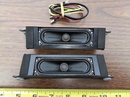 8KK06 PAIR OF SPEAKERS FROM LCD TV: SAMSUNG UN32EH4003V, B32H17BJ03, 6 O... - $7.59