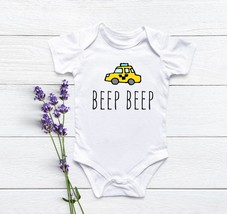 baby onesie®, new york, new york city, nyc baby, taxi onesie®, taxi, yellow taxi - £14.13 GBP