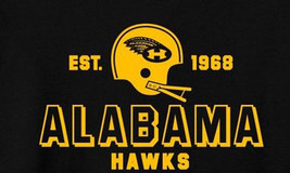 Alabama Hawks Cont. Football League COFL 1968-1969 Mens Polo XS-6XL, LT-... - $21.37+
