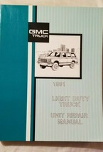 1991 GMC LIght Duty Truck Unit Repair Manual (OEM) X-9137 - $33.81