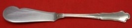 Savoy by Buccellati Italy Sterling Silver Master Butter Flat Handle 7 5/8&quot; - £146.14 GBP