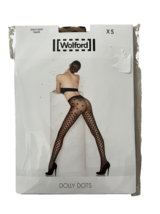 Wolford Dolly Dots Tights in Sahara ( XS ) - £55.37 GBP