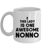 Awesome Nonno Coffee Mug Mothers Day Funny Lady Tea Cup Christmas Gift For Mom - £12.42 GBP+
