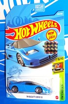 Hot Wheels Factory Set New For 2021 HW Exotics #224 &#39;94 Bugatti EB110 SS Blue - £4.74 GBP