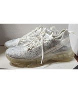 Steve Madden Womens Maxima-R White Bling Rhinestones Concert Sneaker Sho... - $54.68 CAD
