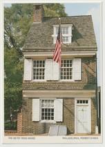 BETSY ROSS HOUSE Philadelphia Pennsylvania Vintage Postcard Unposted - £3.91 GBP