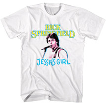 Rick Springfield Jessie&#39;s Girl Men&#39;s T Shirt 80&#39;s Pop Music Singer Concert Tour - £23.04 GBP+